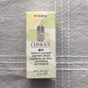 New Clinique BIY Blend It Yourself Pigment Drops